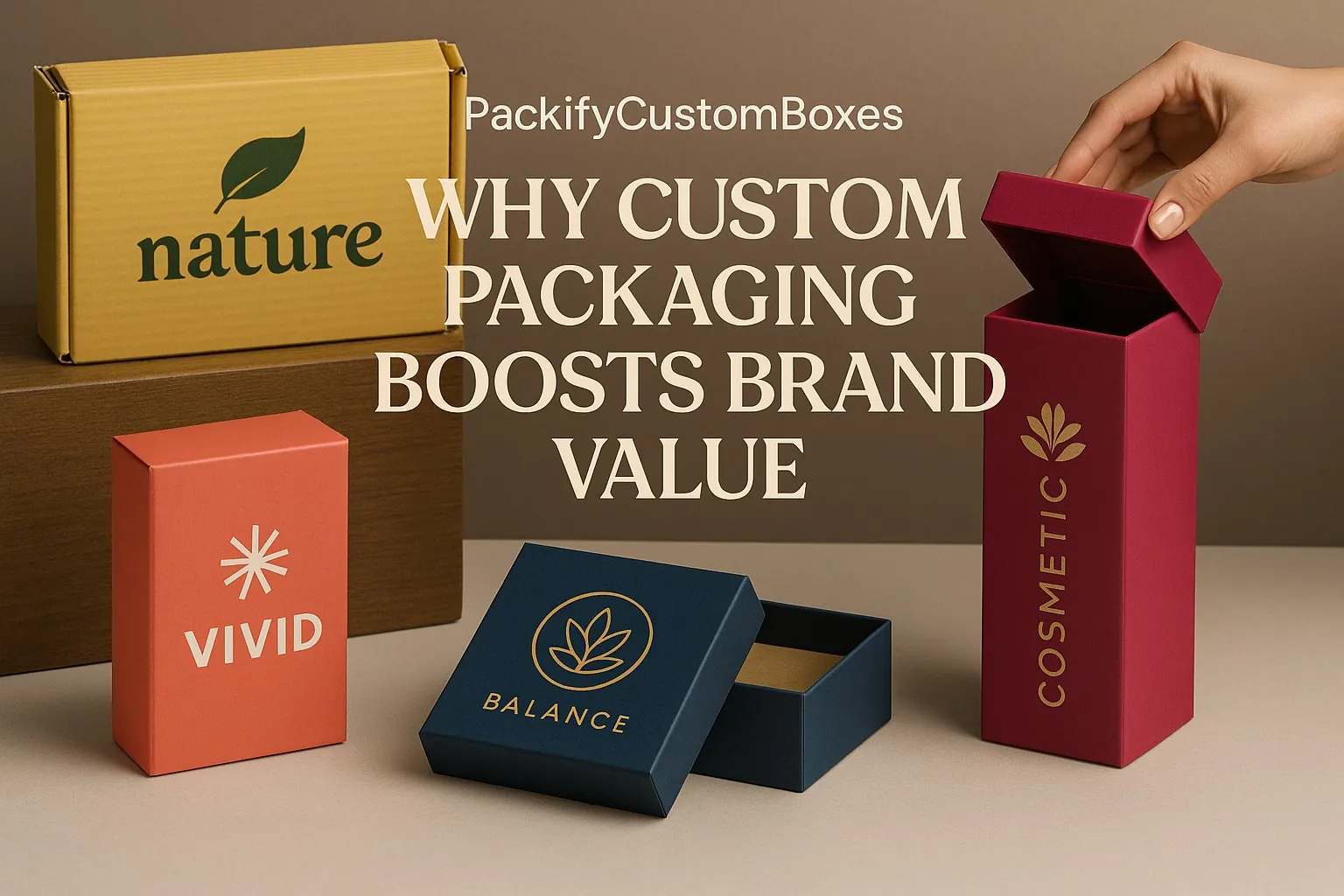 Why Custom Packaging Boosts Brand Value