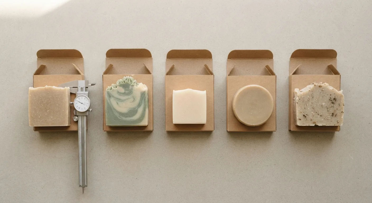Soap Box Sizes: Exact Dimensions for Standard, Oversize, and Round Bars