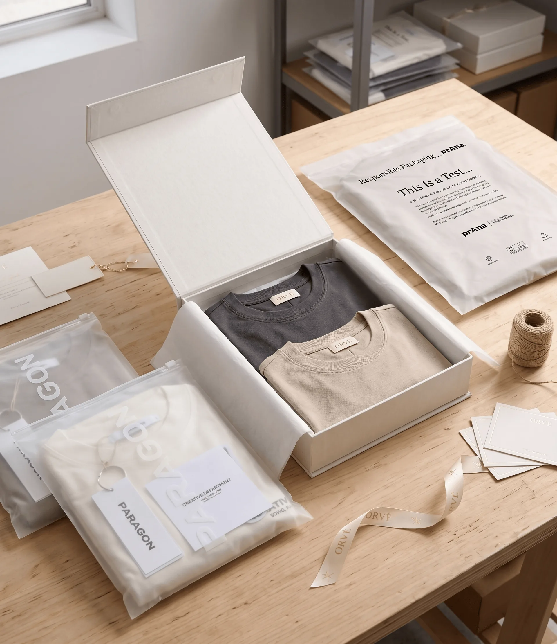 Custom Apparel Packaging