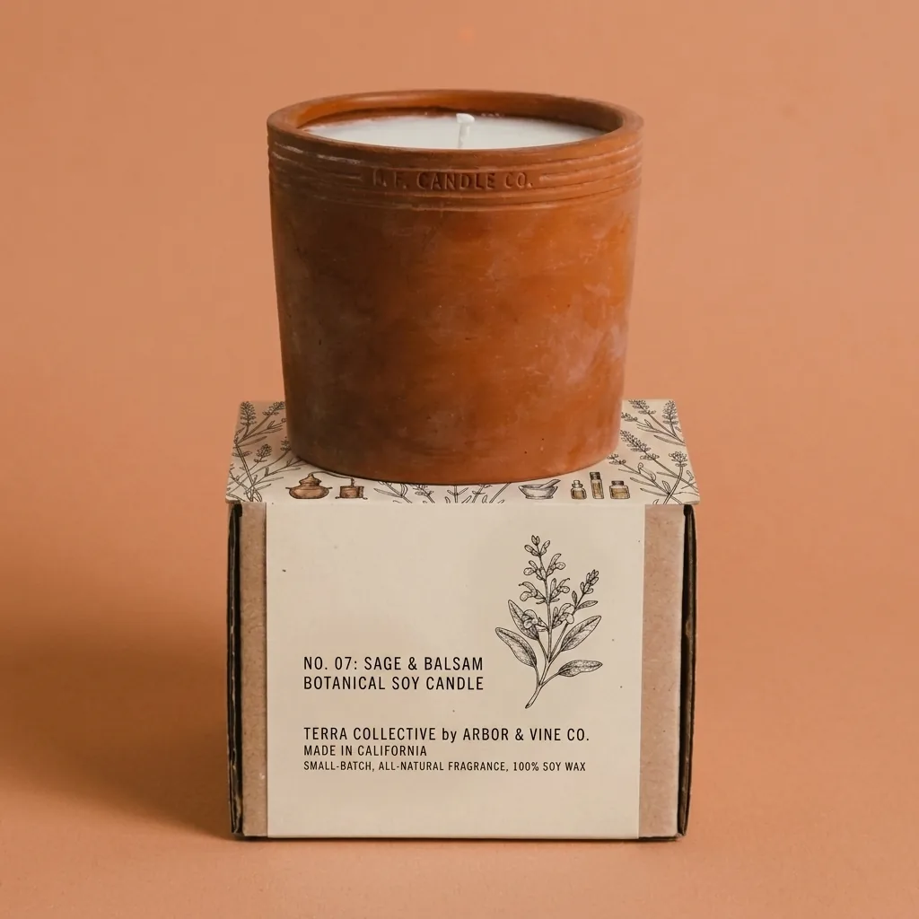 Candle Sleeve Packaging