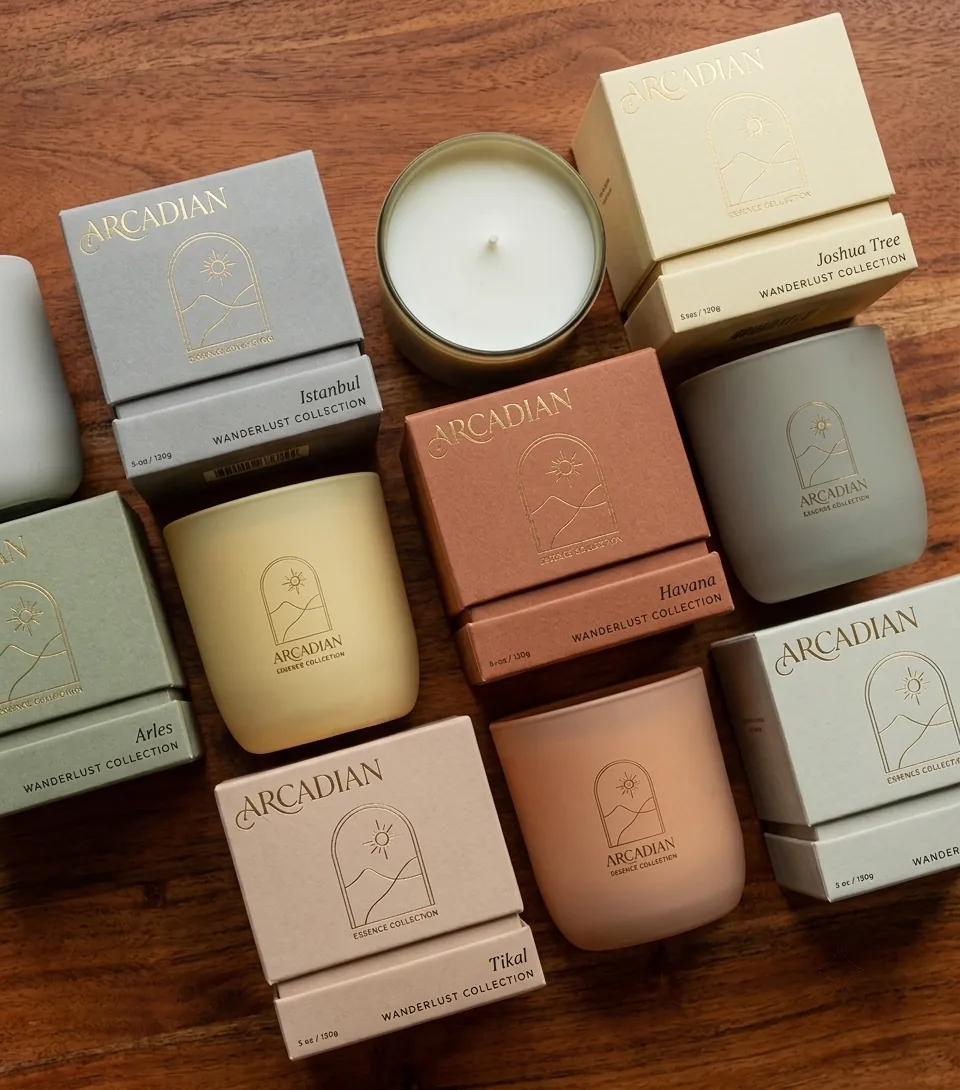 Kraft Candle Boxes