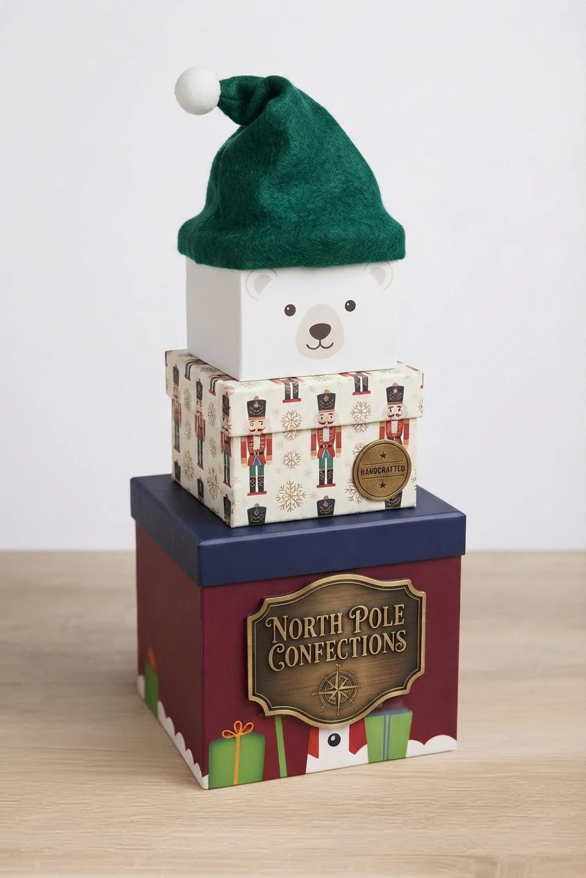 Christmas Stacking Boxes