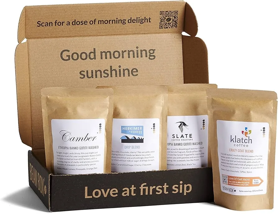 Coffee Gift Sampler Box